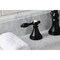 Kingston Brass KS2980TAL Tudor Widespread Bathroom Faucet W/ Brass Pop-Up, Matte Black KS2980TAL - alternate 5